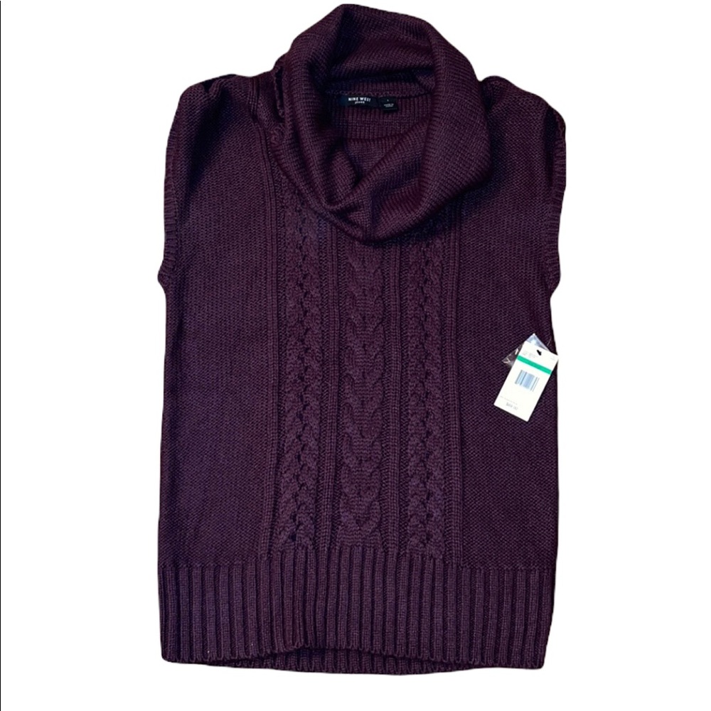 Nine West grape sweater